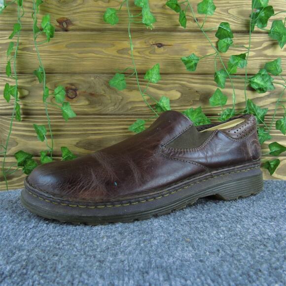 Dr. Martens Men's Orson Slip-On Brown Leather‎ Size 11 Medium Used 2025 - Picture 1 of 7